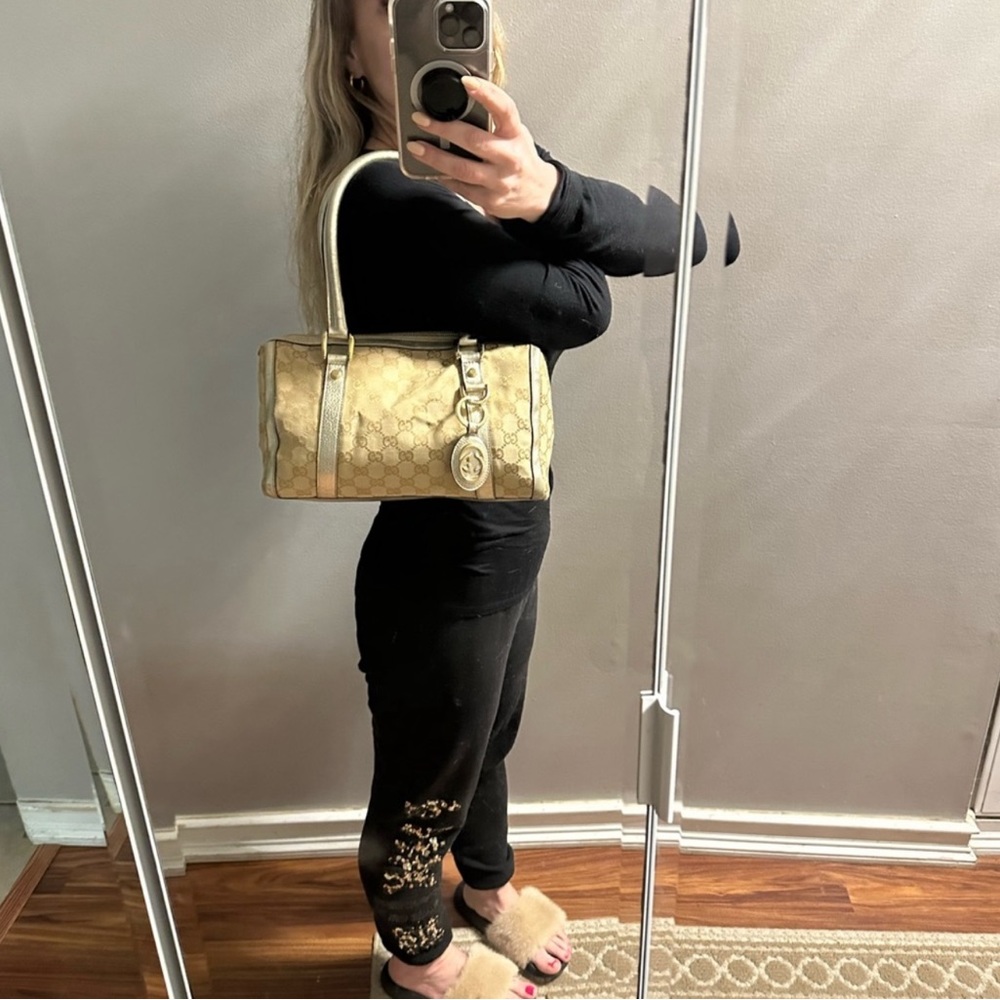 Vintage gold Gucci vintage Boston bag 💕